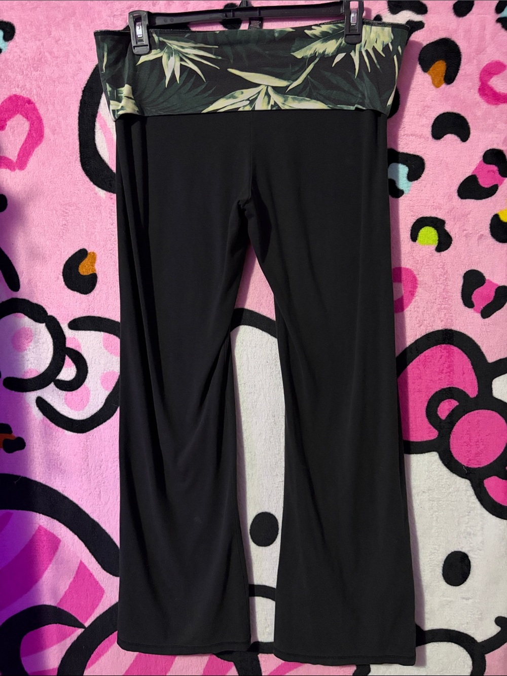 Victoria’s secret Fold over flare yoga pants